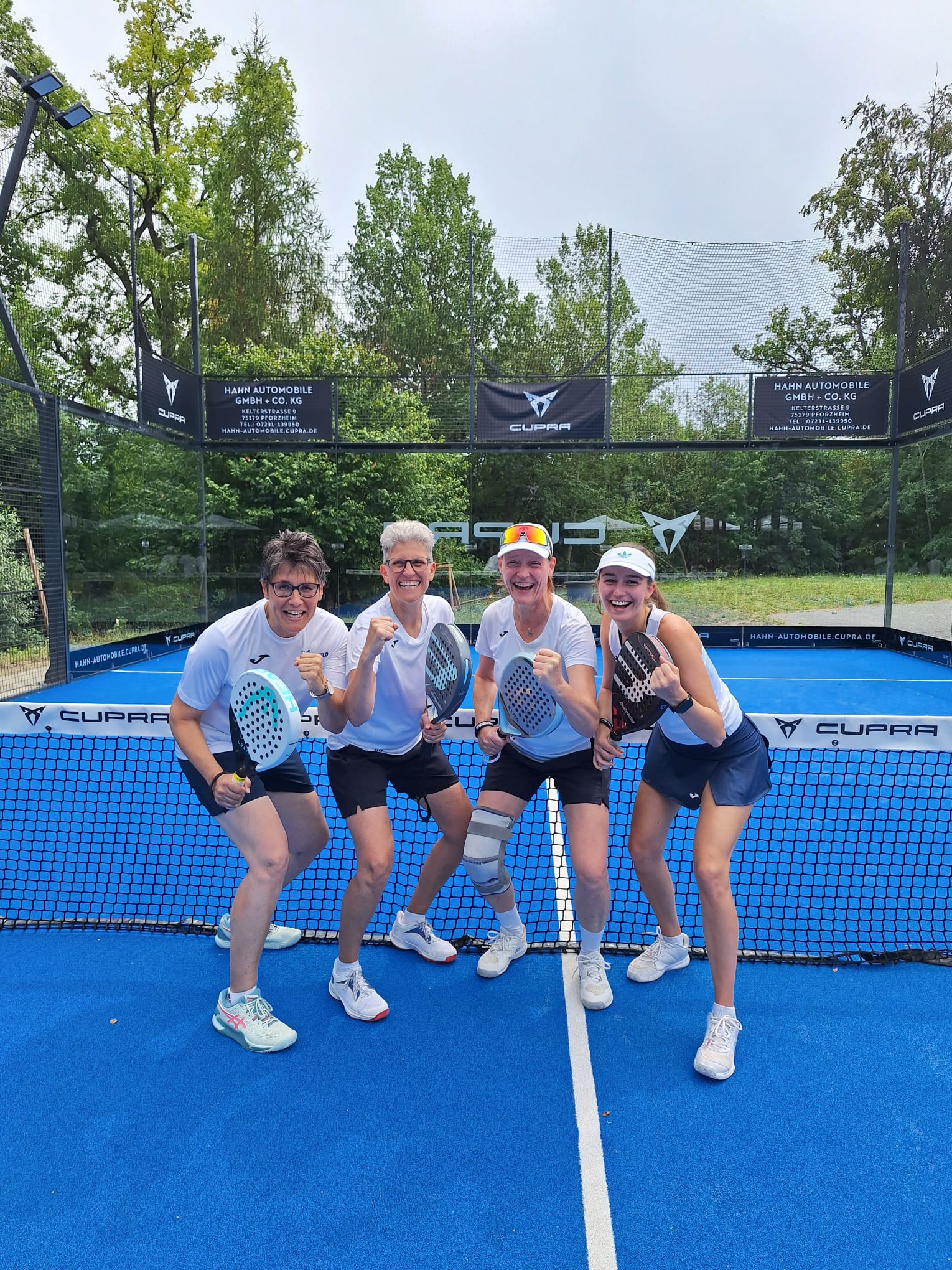 Aufstieg Padel Damen